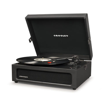 Crosley Voyager Bluetooth Portable Turntable + Free Record Storage Crate